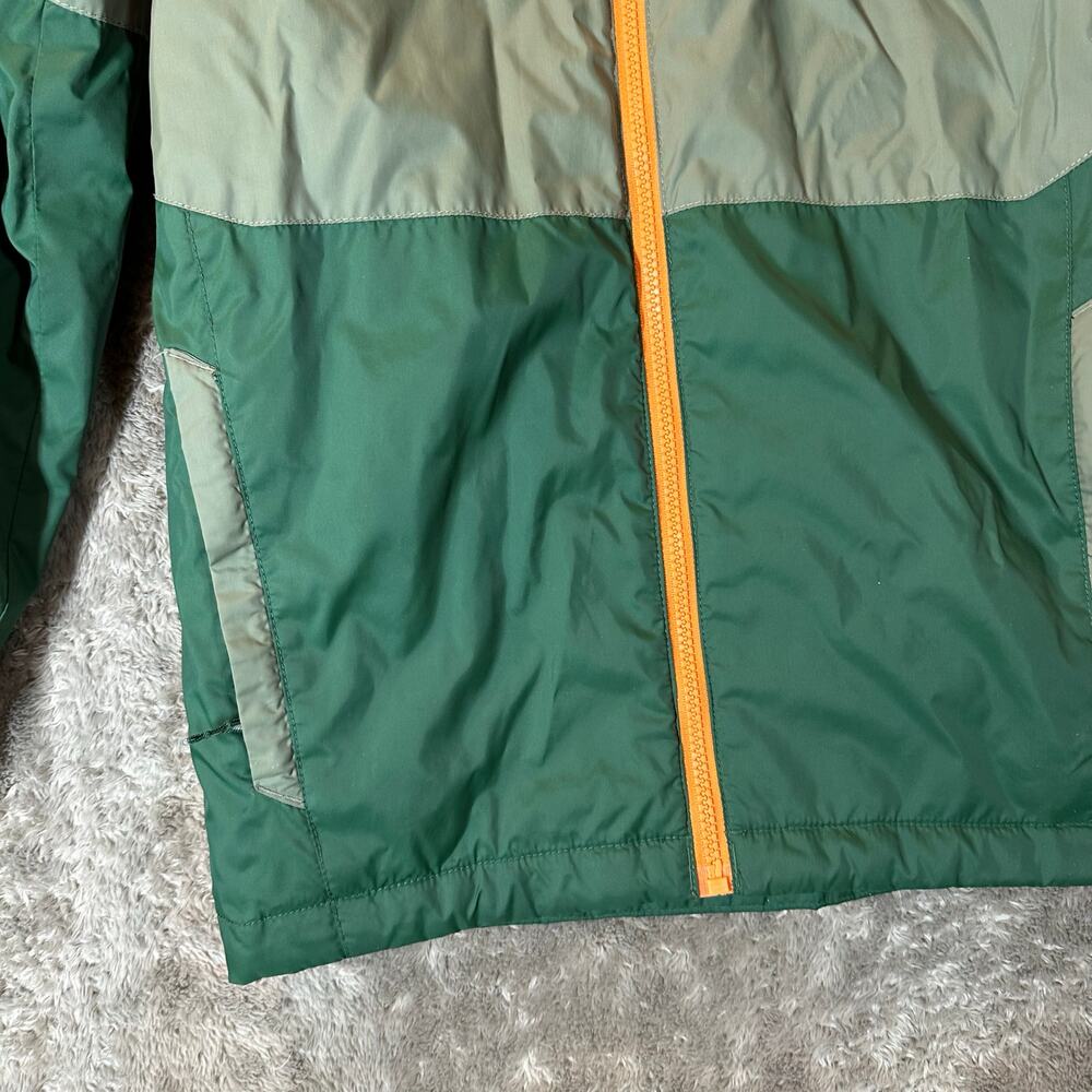 Columbia Kids Green Hooded Jacket - Picture 5 of 11